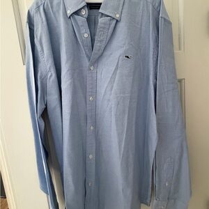 Vineyard Vines Light Blue Casual Button Down Shirt